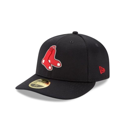 Boston Red Sox Gorra | New Era MLB Clubhouse Collection Low Profile 59fifty Fitted Cap Mexico - Azules